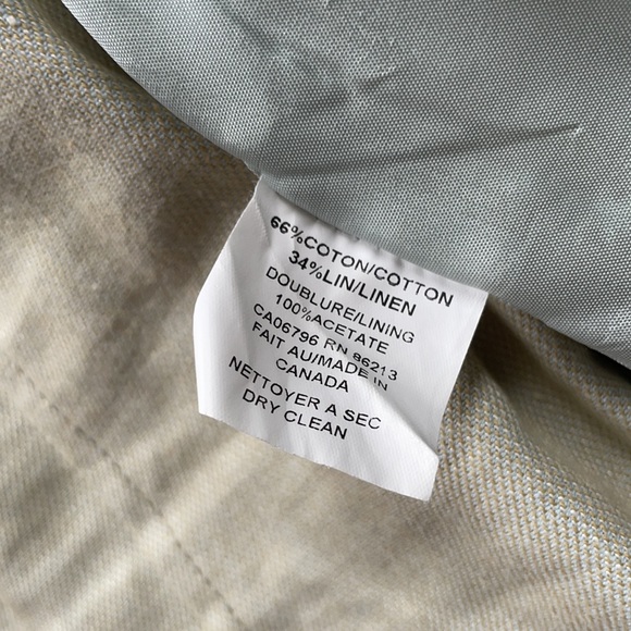 Cotton and Linen suit skirt set - Picture 4 of 12